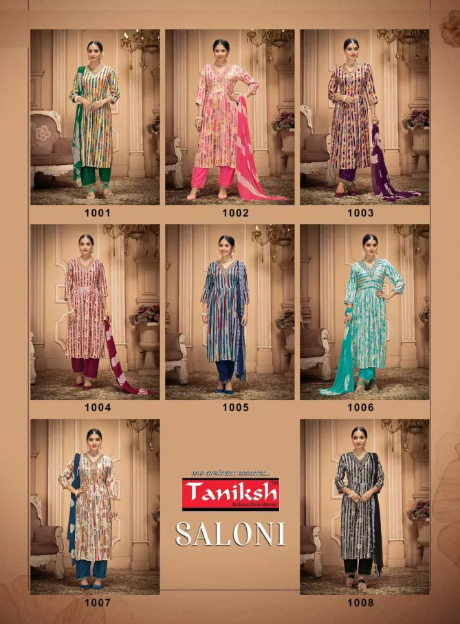 Saloni Vol 1 By Tanishk Designer Kurti With Bottom Dupatta Exporters in India
